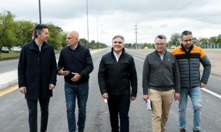 Llaryora habilitó el segundo tramo de la duplicación de la avenida Padre Luchesse