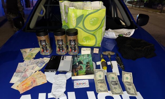 Robaron y fueron detenidos