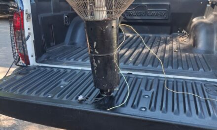 Robó un farol del cementerio y quedó filmado