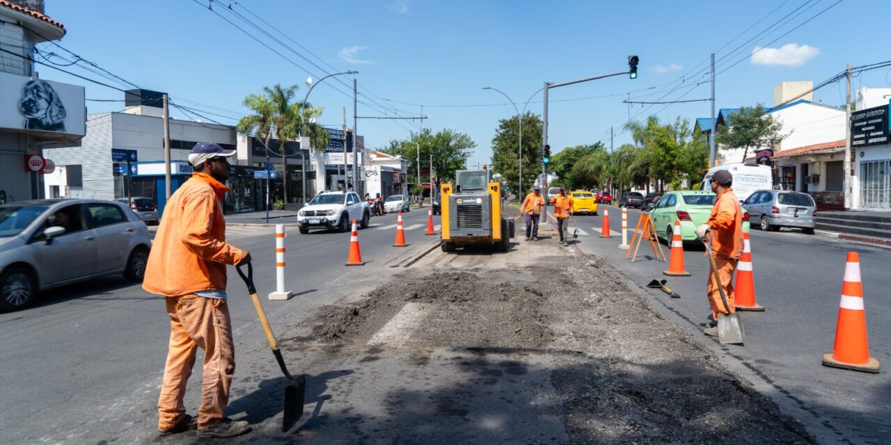 Arrancó un plan conjunto para mejorar la red vial en toda la ciudad
