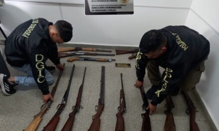 Múltiples allanamientos: armas, droga y criadero ilegal