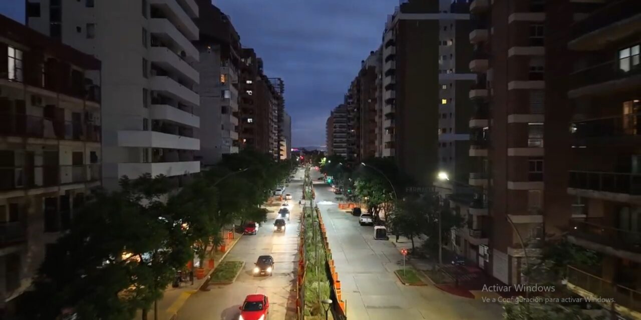 Habilitaron un tramo del bulevar San Juan hacia Patio Olmos