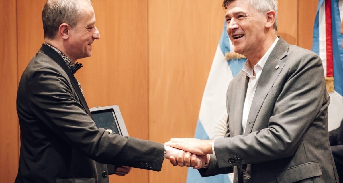 Passerini recibió al cónsul general de Francia