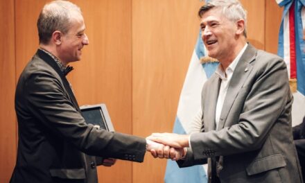 Passerini recibió al cónsul general de Francia