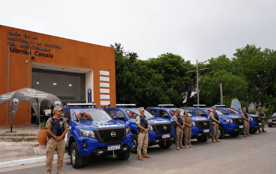 La Provincia entregó móviles para reforzar la Patrulla Rural