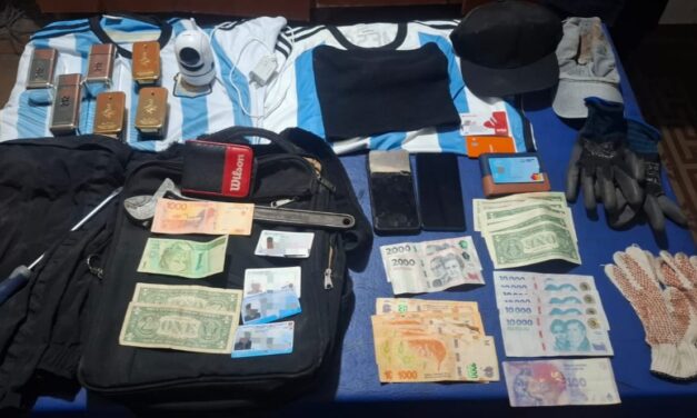 Dos detenidos en Cruz Alta tras un robo frustrado