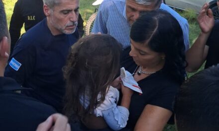 Final feliz: apareció con vida la niña buscada en Cosquín