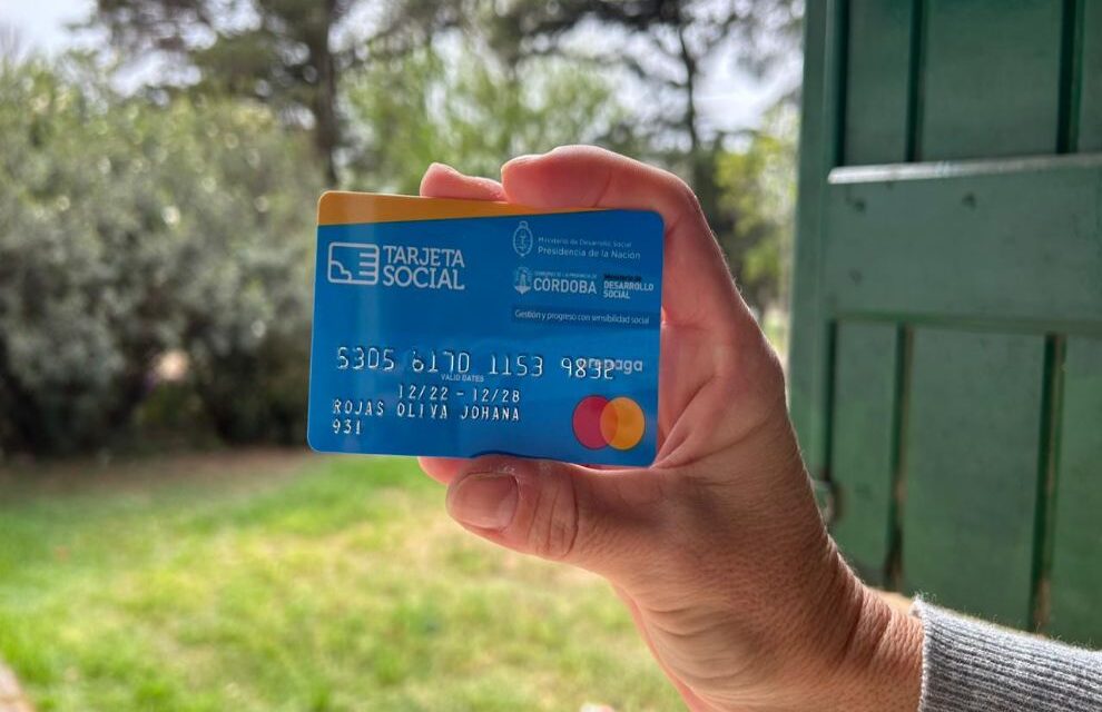 Acreditaron el monto de marzo de la Tarjeta Social
