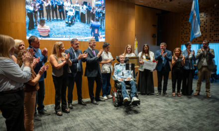 Concejo deliberante: reconocen al ingeniero Martín Bedouret