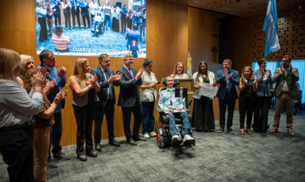 Concejo deliberante: reconocen al ingeniero Martín Bedouret