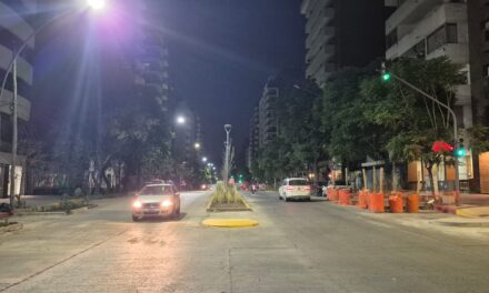 Habilitaron el carril norte de Bv. San Juan y quedó liberado al tránsito particular