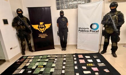 Tres detenidos y drogas sintéticas secuestradas en Córdoba