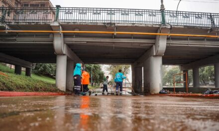 Habilitan Costanera tras limpieza por crecida del Suquía