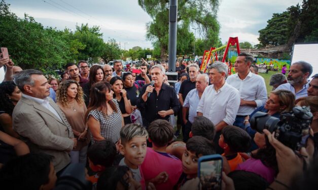 Renovaron la plaza de barrio Altos de Santa Ana