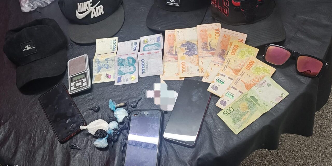 Operativos policiales con detenidos y secuestros