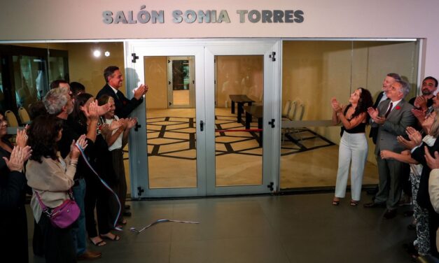 La Provincia homenajeó a Sonia Torres en el Centro Cívico