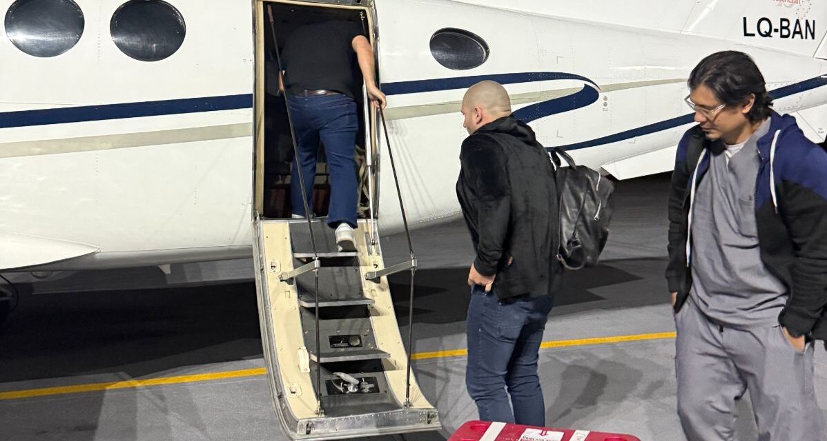 Vuelo sanitario clave: trasladaron órganos para trasplantes