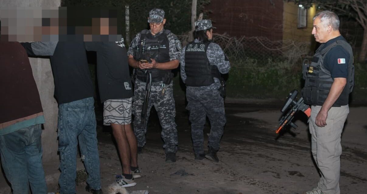 Fuerte operativo en zona norte: detenidos, secuestros y controles