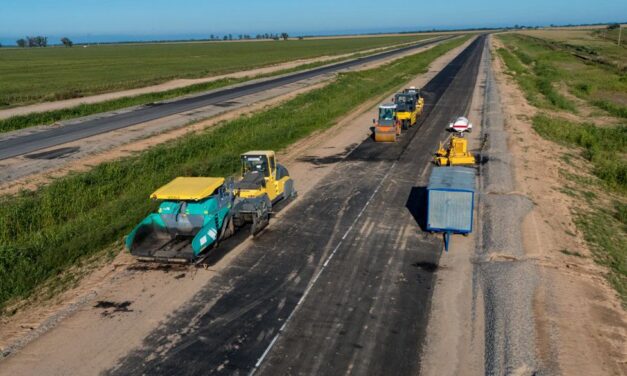 Avanza la Autopista 19: ya asfaltaron 4 kilómetros