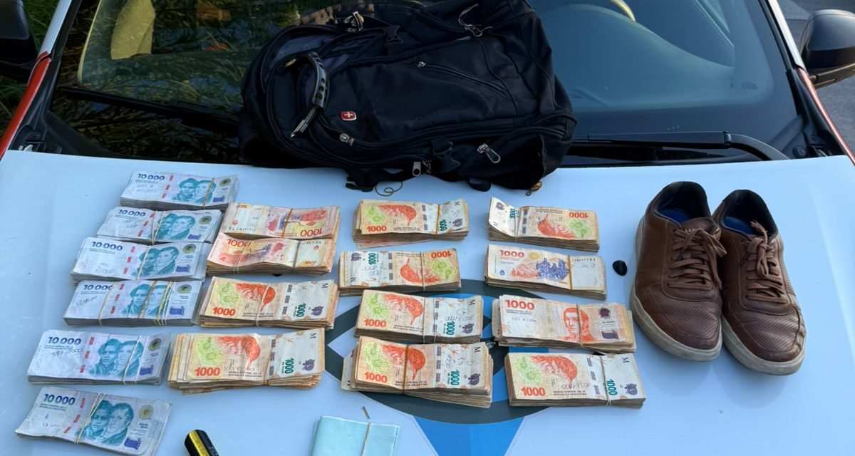 Robo millonario frustrado: cayó con cheques y $80 millones