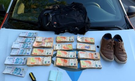 Robo millonario frustrado: cayó con cheques y $80 millones