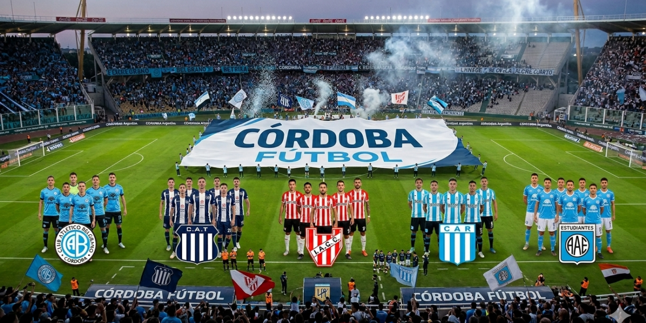 Agenda cordobesa: días, horarios y TV de la fecha 14