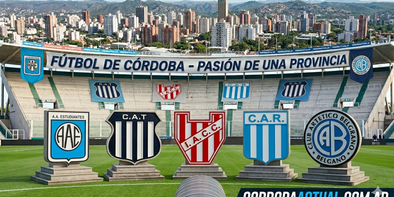 Agenda futbolera: cómo juegan los equipos cordobeses en la fecha 15