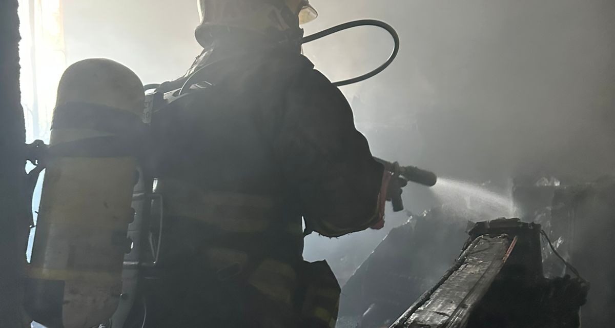 Incendio en Nueva Esperanza: un herido