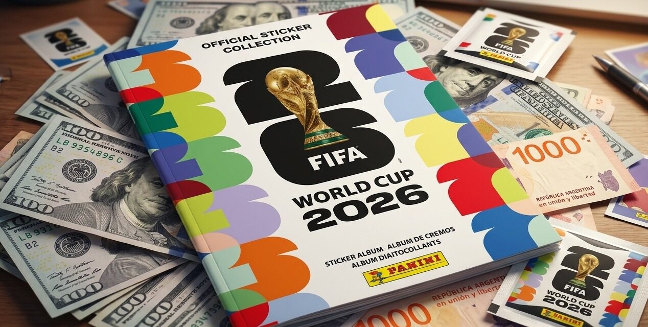 Fiebre mundialista… pero más cara: cuánto cuesta el álbum 2026