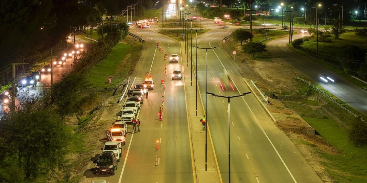 Quedó habilitada la duplicación total de la avenida Padre Luchesse