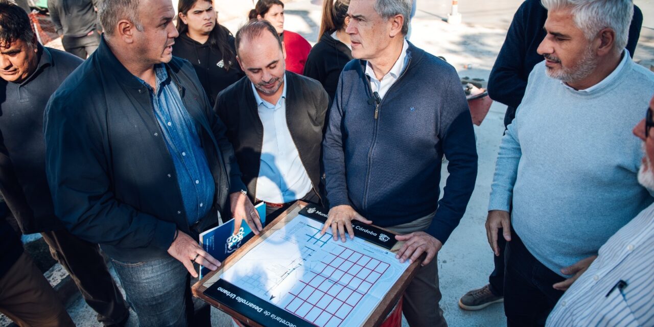 Passerini supervisó obras clave en Villa Unión