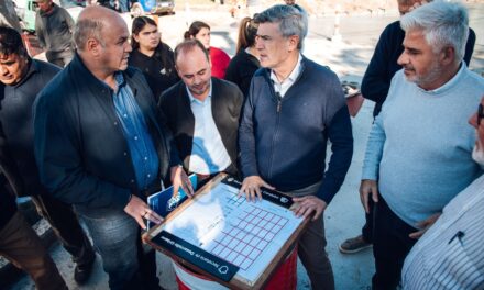 Passerini supervisó obras clave en Villa Unión