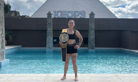 Del uniforme al ring: el logro de Milagros