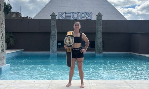 Del uniforme al ring: el logro de Milagros