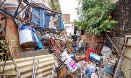 Un basural oculto en pleno San Martín: sacaron 213 toneladas de residuos