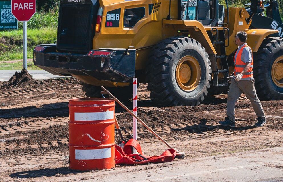 Arrancan obras clave en la RP5 para mejorar accesos en Calamuchita