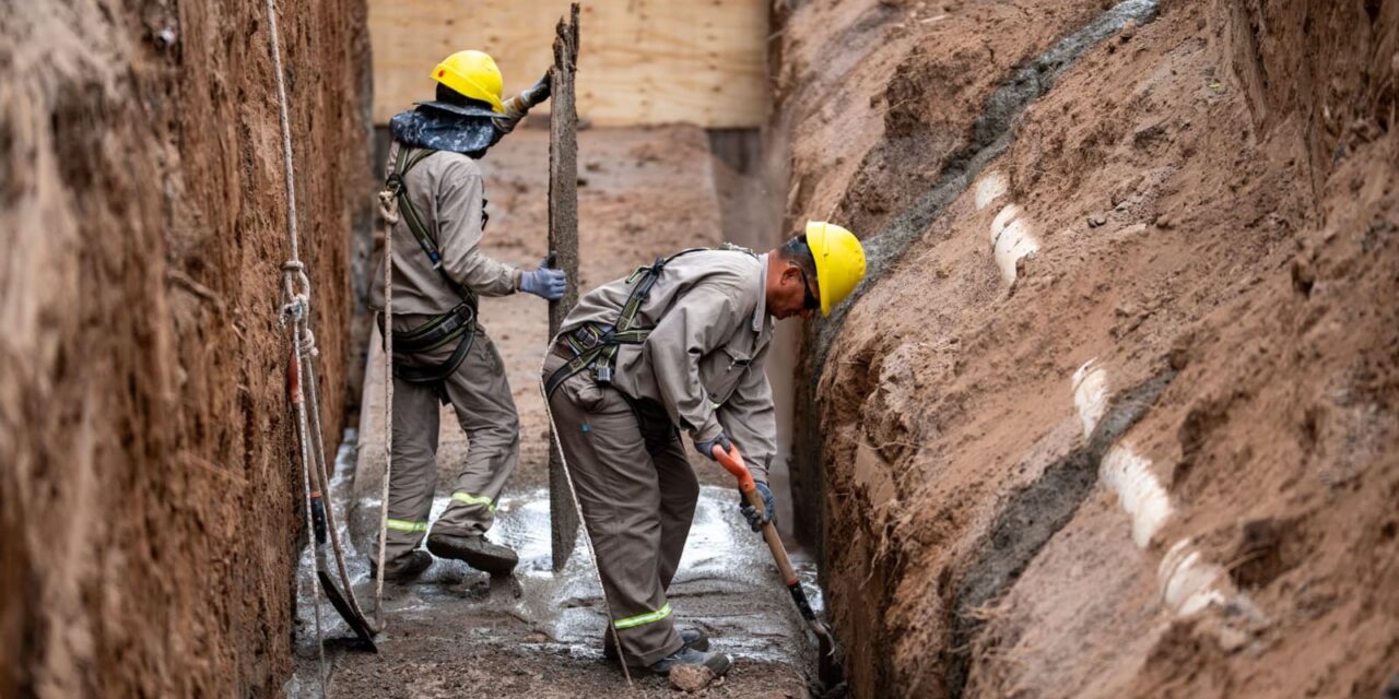 Obra clave en zona sur: desagües al 90% y alivio para más de 100 mil vecinos