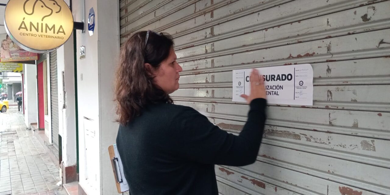 Clausuran veterinaria y carnicería por tirar residuos en la vía pública