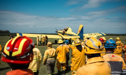 Córdoba refuerza la preparación contra incendios con capacitación aérea para bomberos
