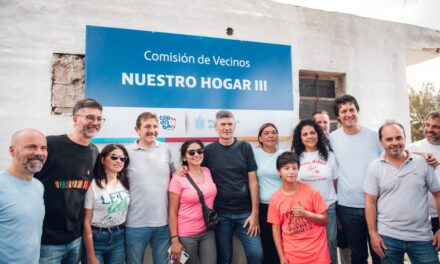 Inauguraron un playón deportivo en Nuestro Hogar III