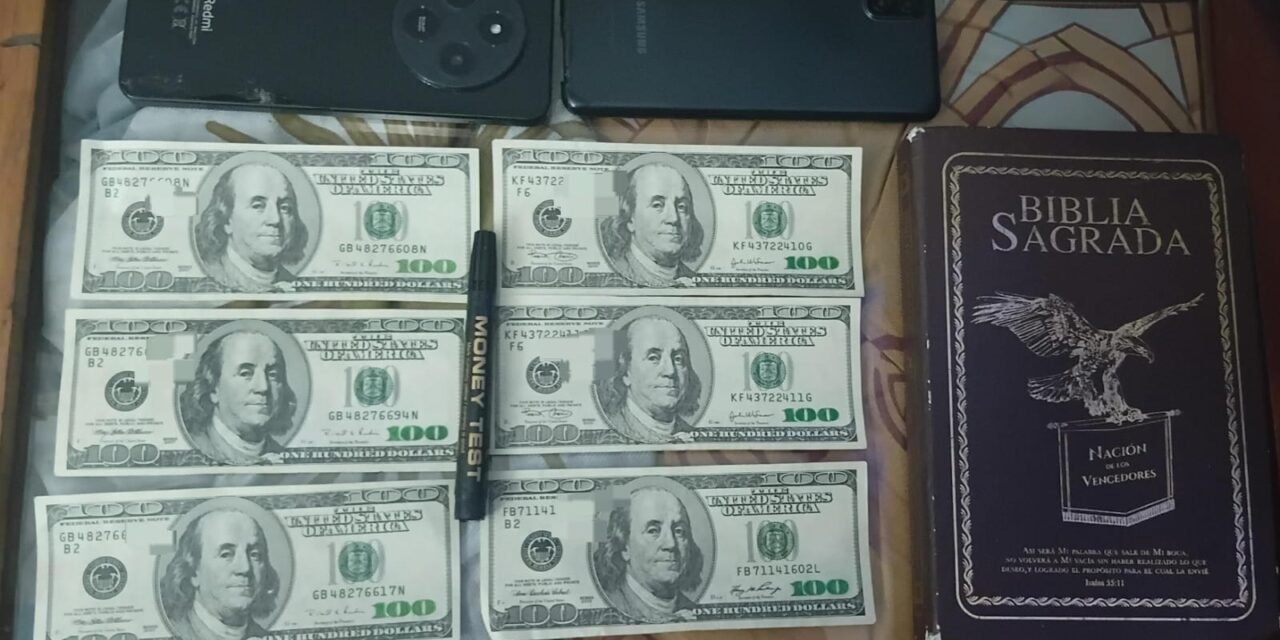 Detuvieron a dos hombres con dólares falsos en barrio General Paz