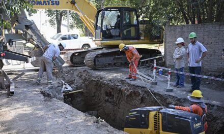 Recta final para la obra de desagües en zona sur: beneficiará a más de 100 mil vecinos
