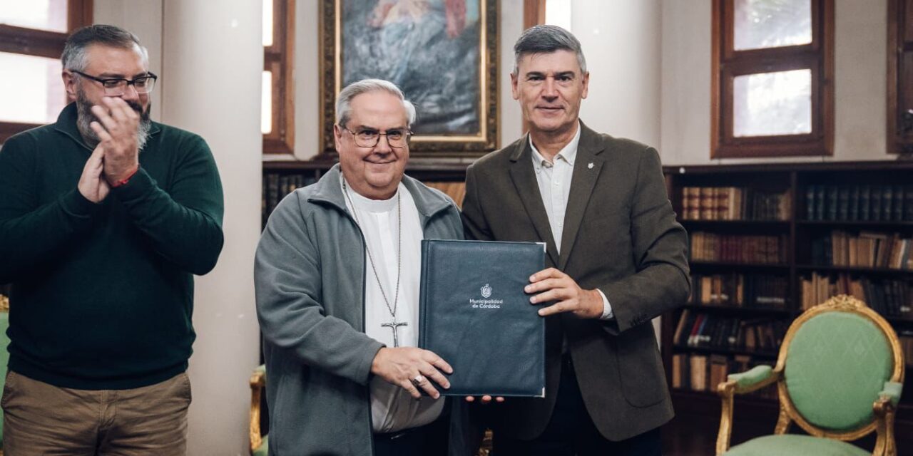 Passerini y el cardenal Rossi firmaron un acuerdo para asistir a personas en situación de calle