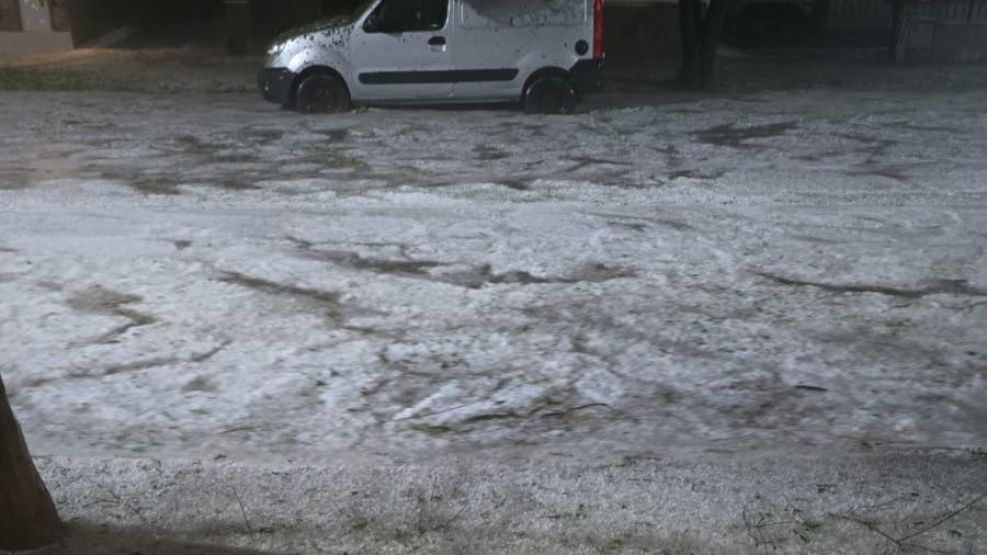 Tormentas con ráfagas y granizo en Tercero Arriba: sin daños ni evacuados