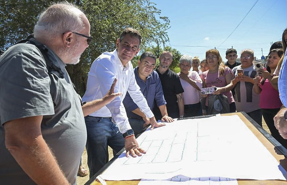 Avanzan obras viales en tres barrios del oeste