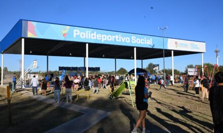 Nuevo Progreso ya tiene su Polideportivo Social