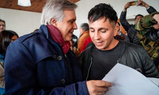 Llaryora anunció obras y aportes en Pocho