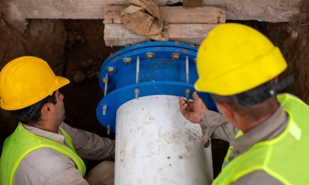 Almafuerte: avanza la obra cloacal que beneficiará a 16 mil vecinos