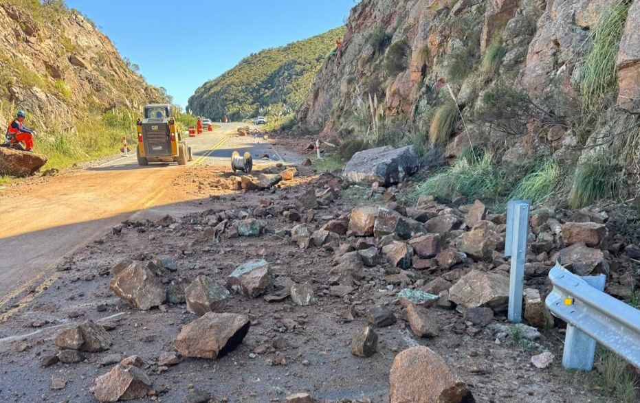 Tras los trabajos de seguridad vial, quedó habilitado el Camino de Altas Cumbres
