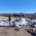 Detectaron residuos de una ferretería en un microbasural